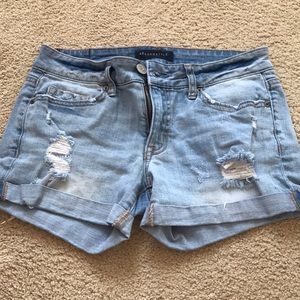American Eagle Light blue jean shorts